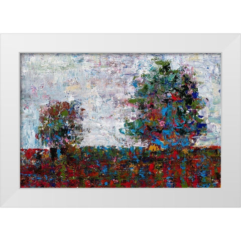 Double Sided White Modern Wood Framed Art Print by Foster, Joseph Marshal