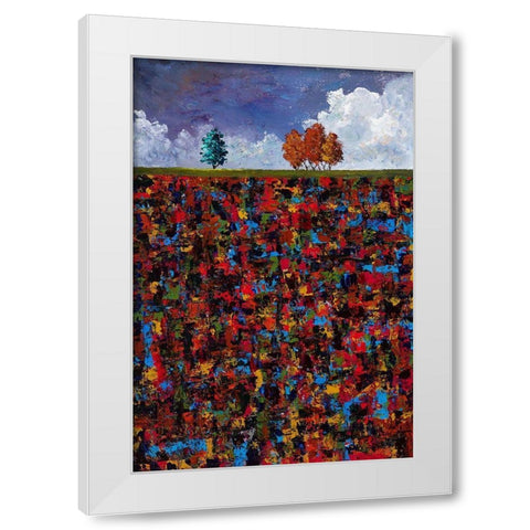 Your best hand White Modern Wood Framed Art Print by Foster, Joseph Marshal