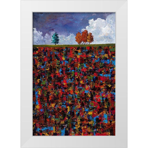 Your best hand White Modern Wood Framed Art Print by Foster, Joseph Marshal