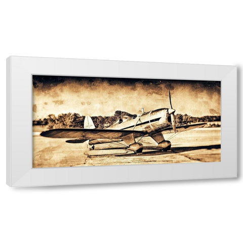 Mono Plane I White Modern Wood Framed Art Print by Slemp, John