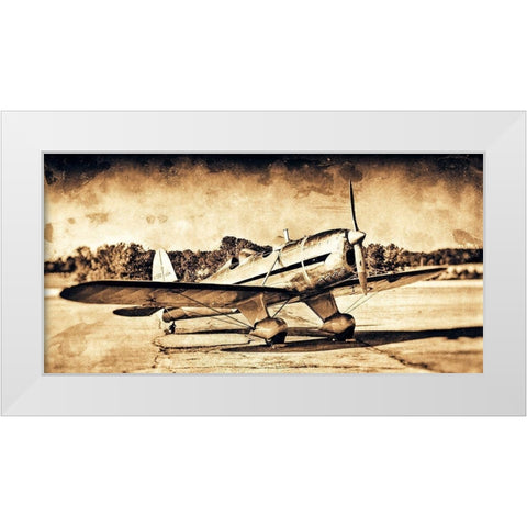 Mono Plane I White Modern Wood Framed Art Print by Slemp, John