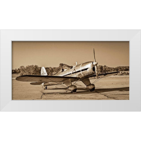 Mono Plane II White Modern Wood Framed Art Print by Slemp, John