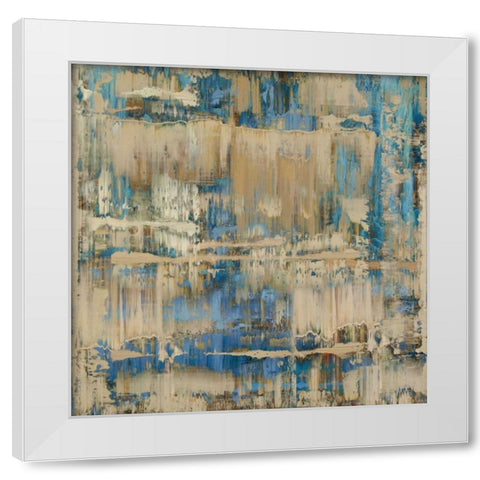 In Depth White Modern Wood Framed Art Print by Turner, Justin