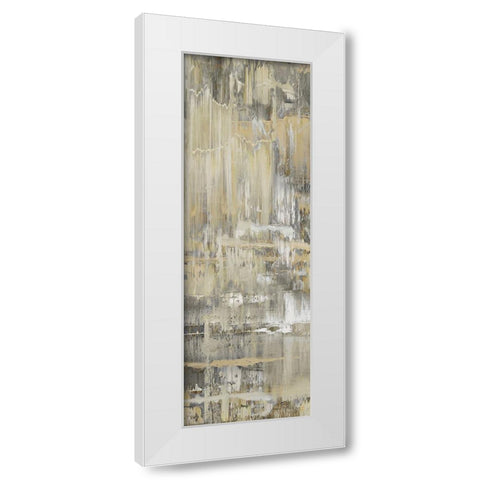 Dedicated Panel II White Modern Wood Framed Art Print by Turner, Justin