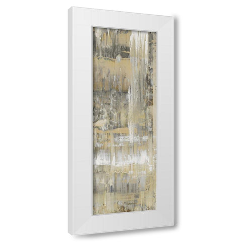 Dedicated Panel III White Modern Wood Framed Art Print by Turner, Justin