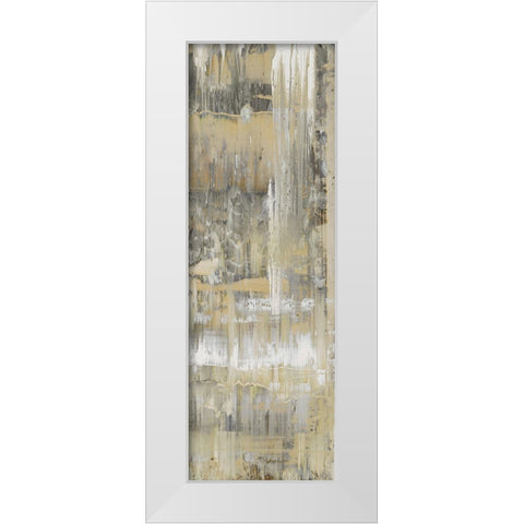 Dedicated Panel III White Modern Wood Framed Art Print by Turner, Justin