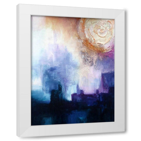 Dreams Found White Modern Wood Framed Art Print by Abbott, Kimberly