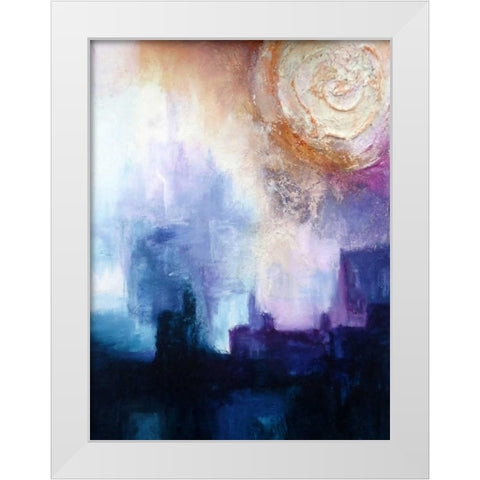 Dreams Found White Modern Wood Framed Art Print by Abbott, Kimberly