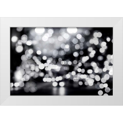 Here Comes the Night White Modern Wood Framed Art Print by Carrigan, Kate