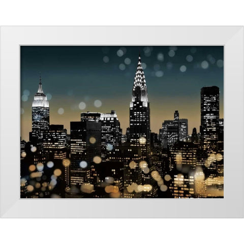 New York I White Modern Wood Framed Art Print by Carrigan, Kate