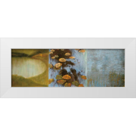 Peaceful Places I White Modern Wood Framed Art Print by Douglas, Kelly