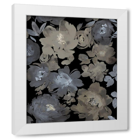 Springtime at Night III White Modern Wood Framed Art Print by Morris, Kelsey