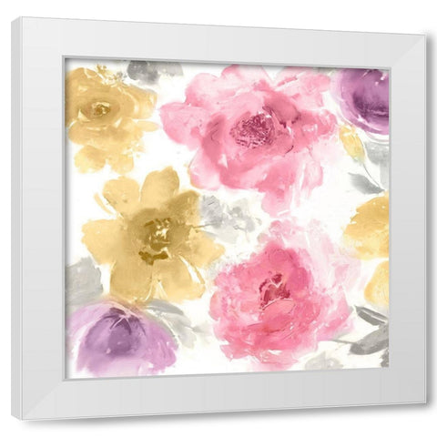 Springtime Bloom VIII White Modern Wood Framed Art Print by Morris, Kelsey