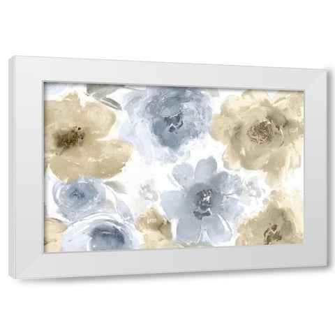 Springtime Fresh Bloom III White Modern Wood Framed Art Print by Morris, Kelsey