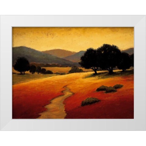 Santa Ynez I White Modern Wood Framed Art Print by Harris, Kevin