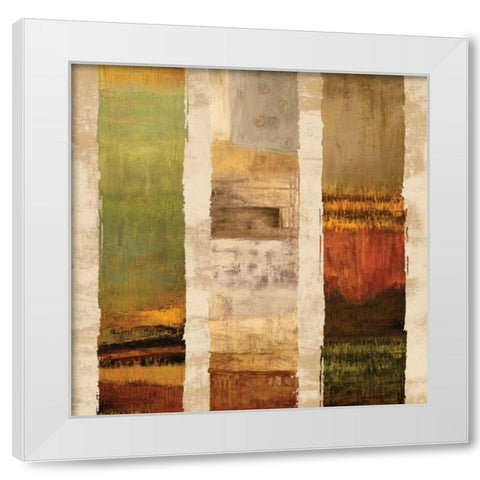 Perpetual II White Modern Wood Framed Art Print by Morrison, Kurt