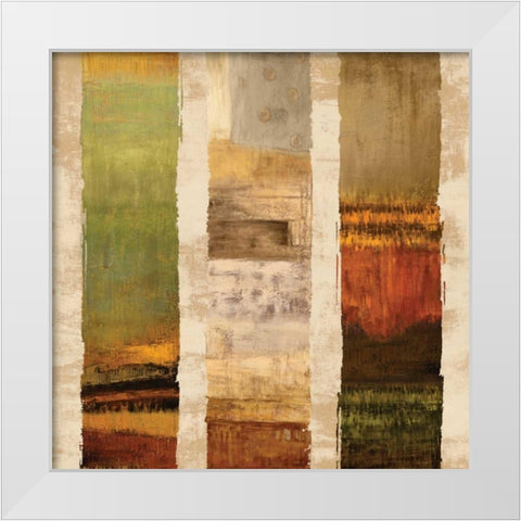 Perpetual II White Modern Wood Framed Art Print by Morrison, Kurt