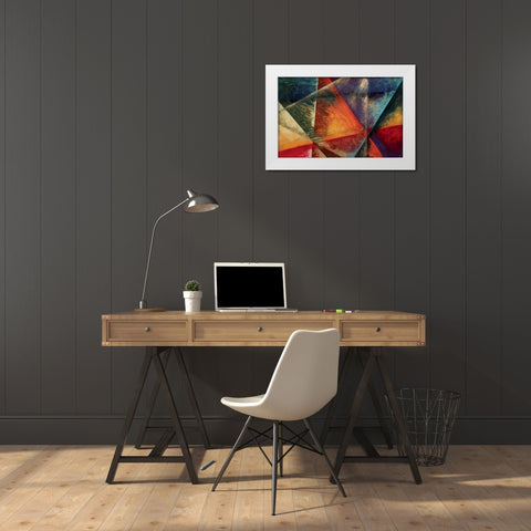 Sara I White Modern Wood Framed Art Print by Roberts, Kati