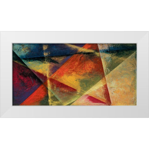 Sara II White Modern Wood Framed Art Print by Roberts, Kati