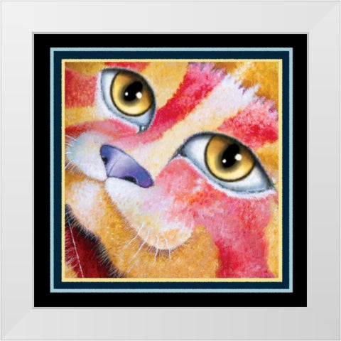 A Kings Dream (Detail) White Modern Wood Framed Art Print by Seeley, Laura