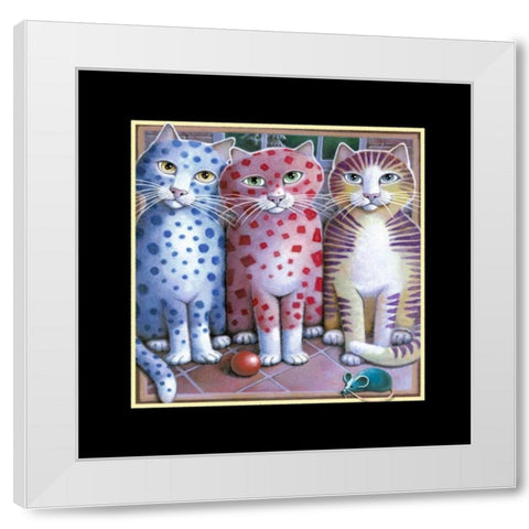 Board of Directors Company Par White Modern Wood Framed Art Print by Seeley, Laura