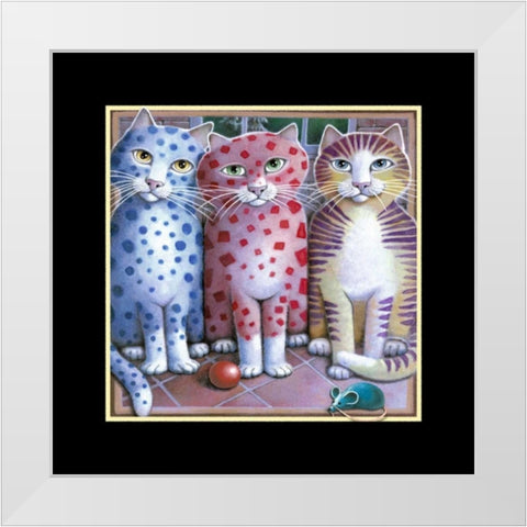 Board of Directors Company Par White Modern Wood Framed Art Print by Seeley, Laura