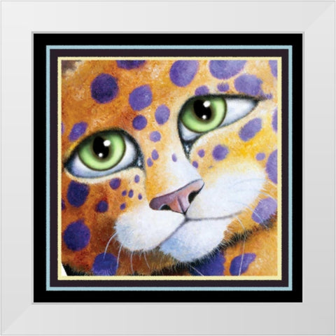 Wishes Do Come True (Detail) White Modern Wood Framed Art Print by Seeley, Laura