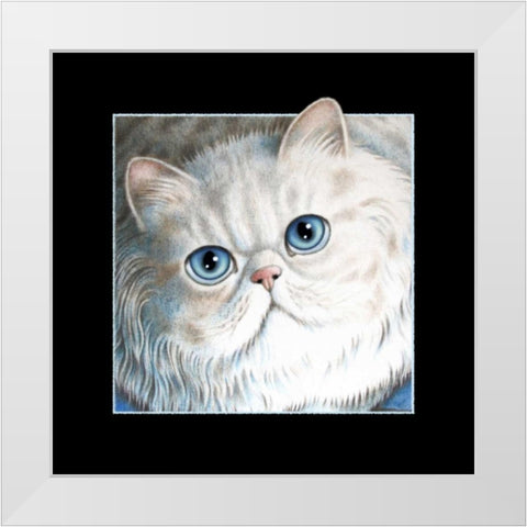 Sugar Coated White Modern Wood Framed Art Print by Seeley, Laura