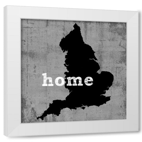 England White Modern Wood Framed Art Print by Wilson, Luke