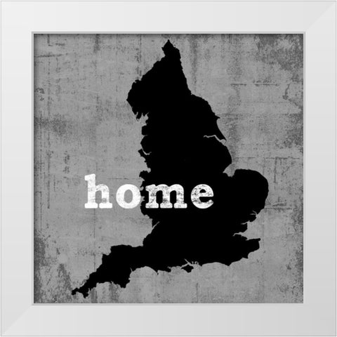 England White Modern Wood Framed Art Print by Wilson, Luke