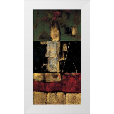 In Depth II White Modern Wood Framed Art Print by Hansen, Max