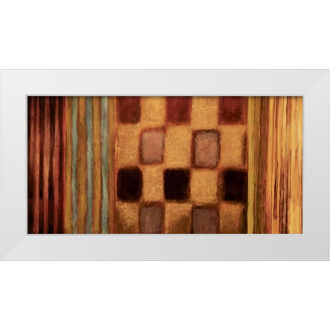 Afterglow White Modern Wood Framed Art Print by Hansen, Max
