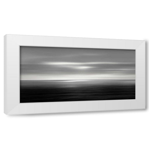 On the Sea I White Modern Wood Framed Art Print by Olsen, Maggie