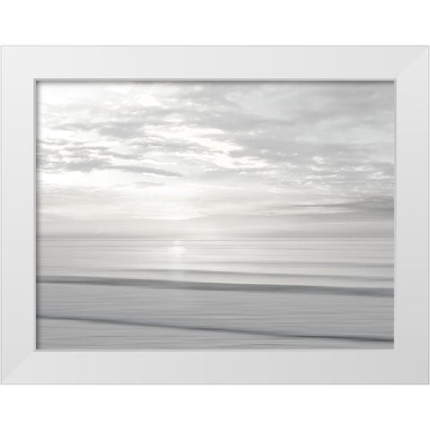 Coastal Light I White Modern Wood Framed Art Print by Olsen, Maggie