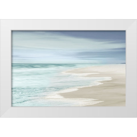 High Tide I White Modern Wood Framed Art Print by Olsen, Maggie
