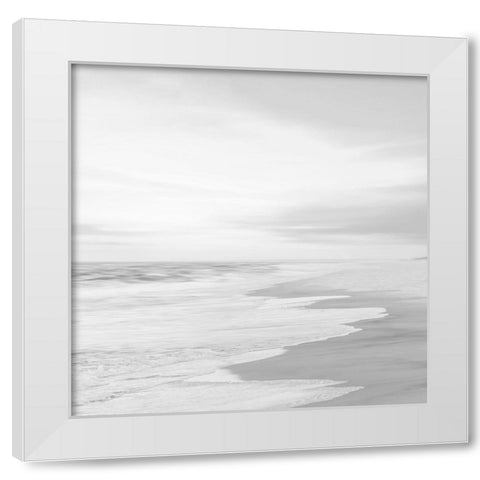 High Tide II White Modern Wood Framed Art Print by Olsen, Maggie