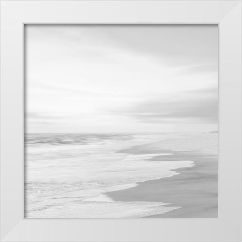 High Tide II White Modern Wood Framed Art Print by Olsen, Maggie