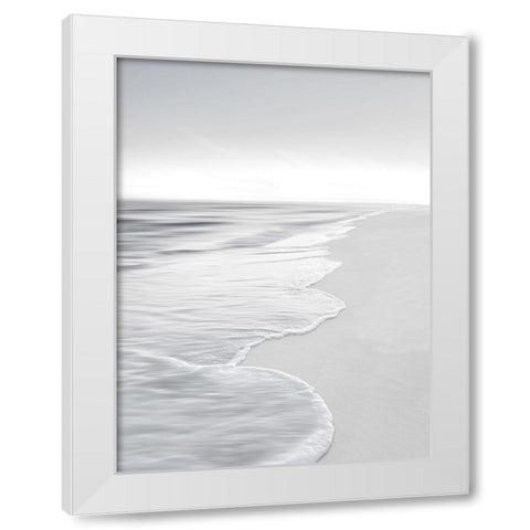 High Tide III White Modern Wood Framed Art Print by Olsen, Maggie