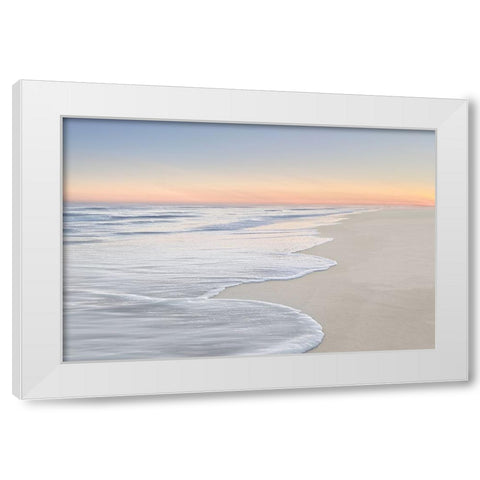 High Tide IV White Modern Wood Framed Art Print by Olsen, Maggie