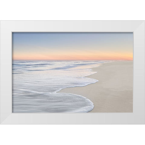 High Tide IV White Modern Wood Framed Art Print by Olsen, Maggie