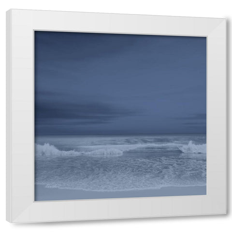 The Surf I White Modern Wood Framed Art Print by Olsen, Maggie
