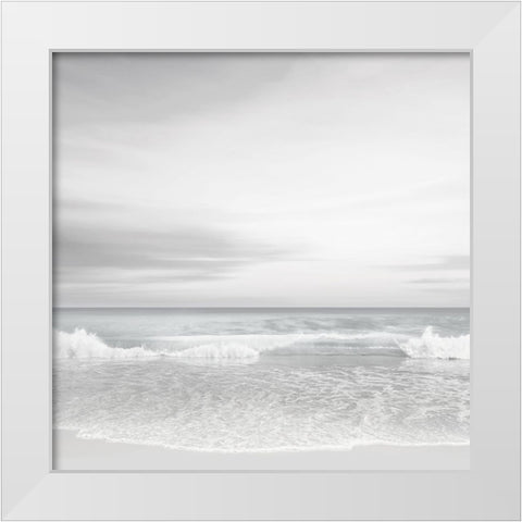 The Surf II White Modern Wood Framed Art Print by Olsen, Maggie