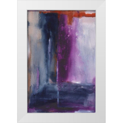 Amidst White Modern Wood Framed Art Print by Oppenheimer, Michelle