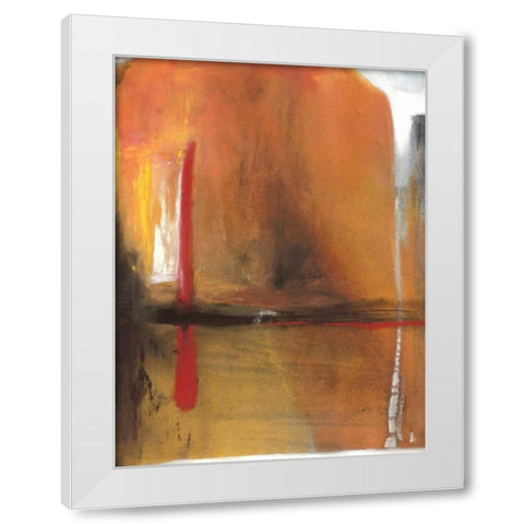 Bittersweet White Modern Wood Framed Art Print by Oppenheimer, Michelle