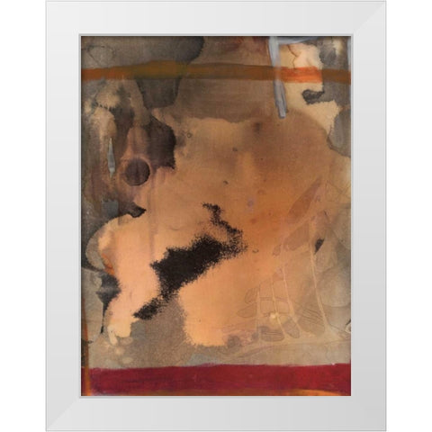 Reach White Modern Wood Framed Art Print by Oppenheimer, Michelle