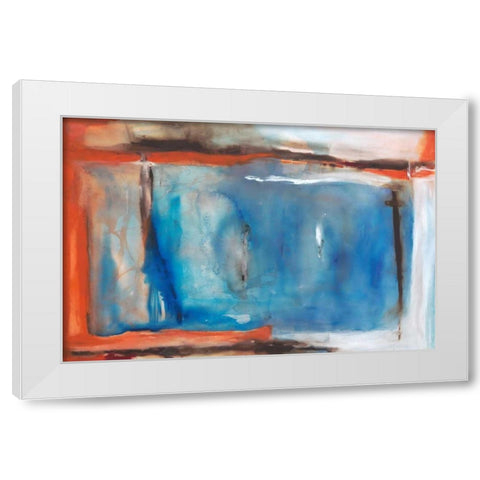 Illusion White Modern Wood Framed Art Print by Oppenheimer, Michelle