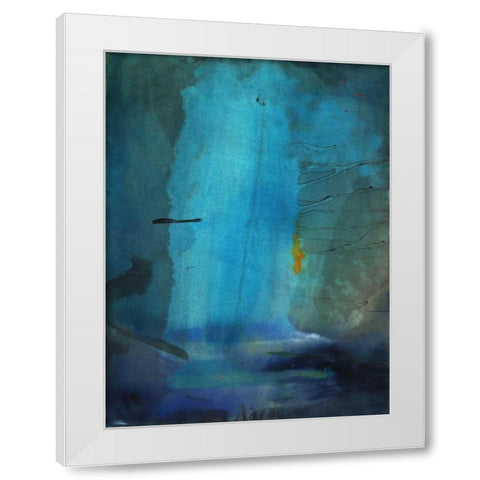 Reality White Modern Wood Framed Art Print by Oppenheimer, Michelle