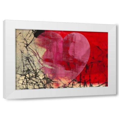 Heartfelt I White Modern Wood Framed Art Print by Oppenheimer, Michelle