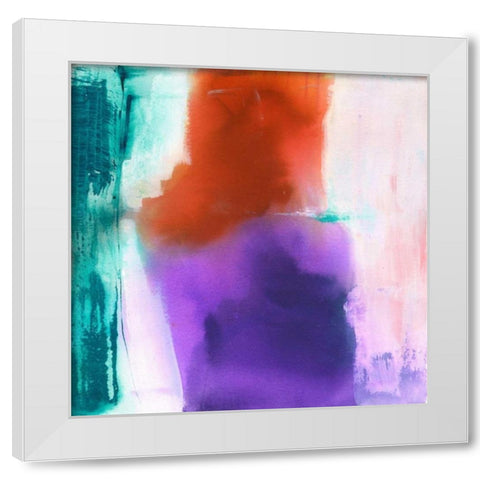 Timeless White Modern Wood Framed Art Print by Oppenheimer, Michelle