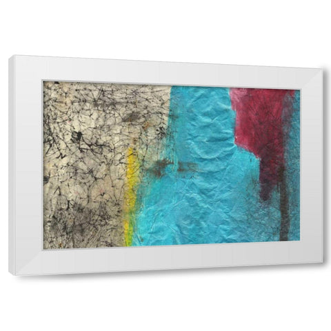 Little by Little II White Modern Wood Framed Art Print by Oppenheimer, Michelle